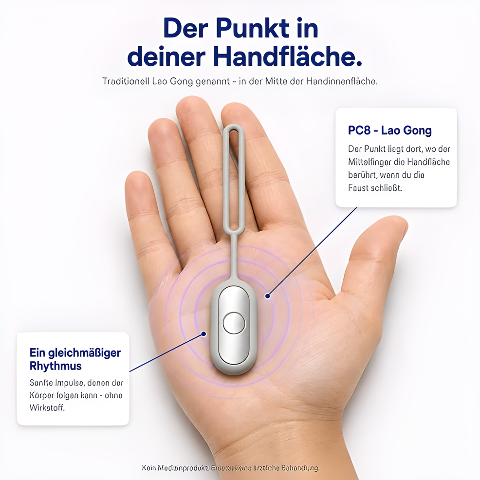 PC8 Punkt in der Handfläche - Lao Gong erklärt