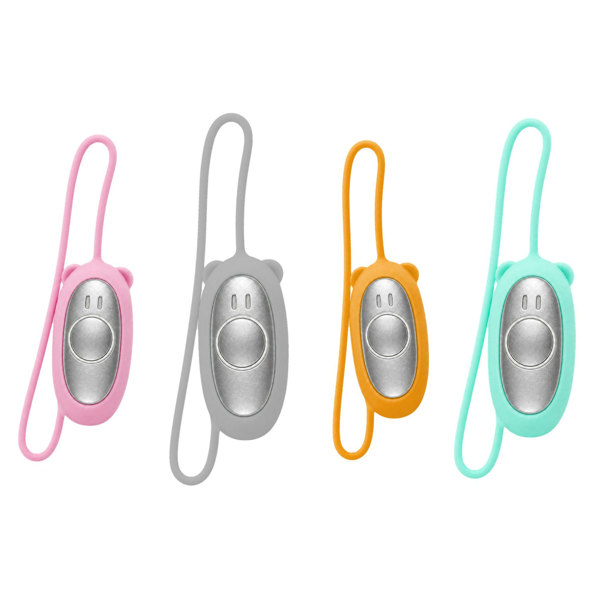 Ruheanker Kids in Rosa, Grau, Orange und Mint